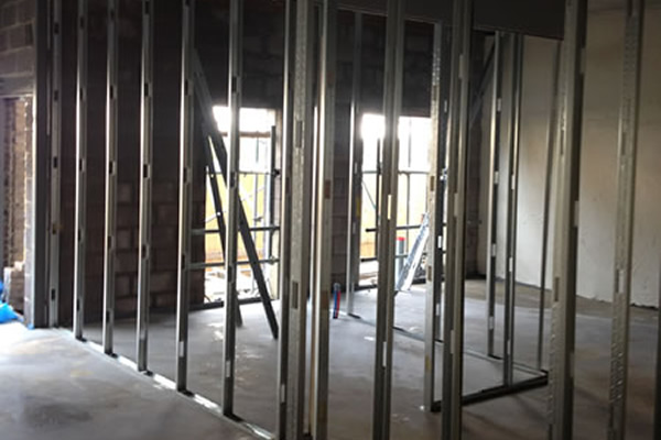 Mansell Construction Metal Stud Partitioning